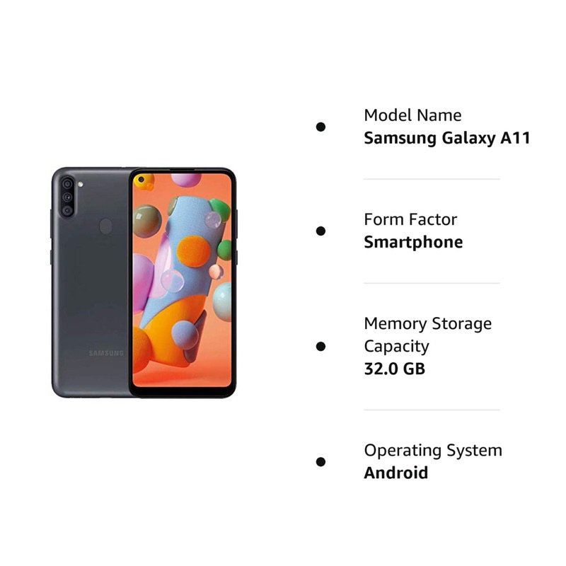 Điện thoại Sam Sung A11 -M11 chính hãng