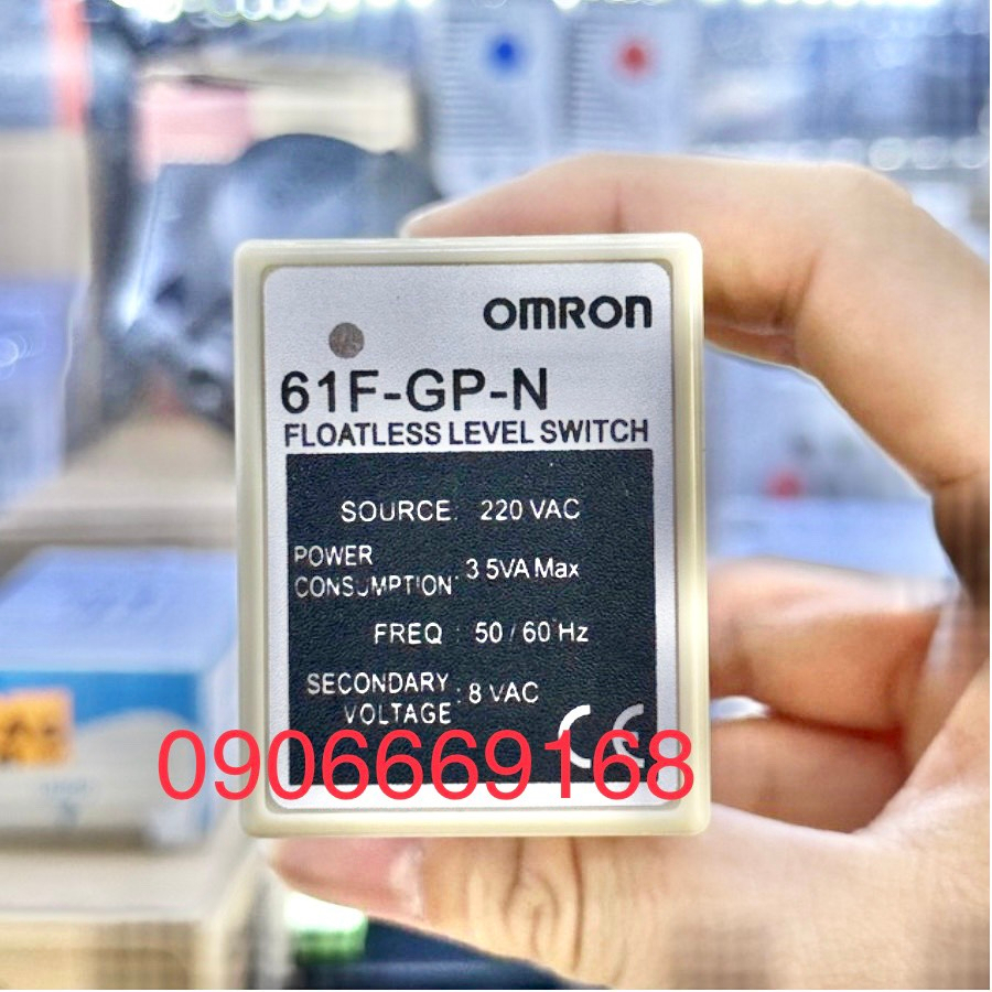Relay Điều Khiển Mực Nước 61F-GP-N Hiệu OMRON 61FGPN AC220V (TẶNG ĐẾ)