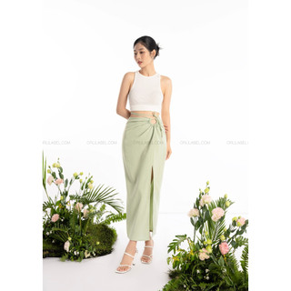 Áo ba lỗ nữ croptop basic -  Orli Label