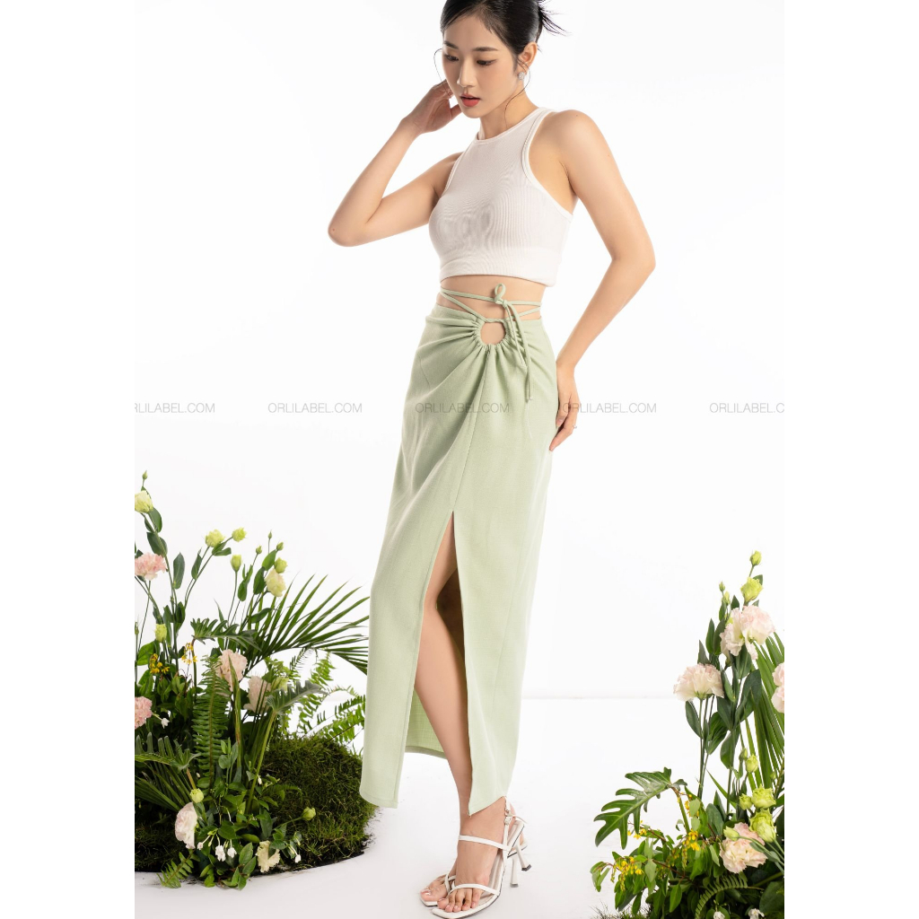 Áo ba lỗ nữ croptop basic -  Orli Label