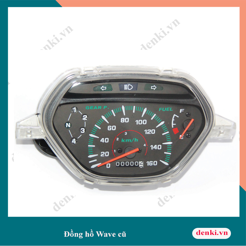 Cụm đồng hồ công tơ mét xe Wave cũ TQ