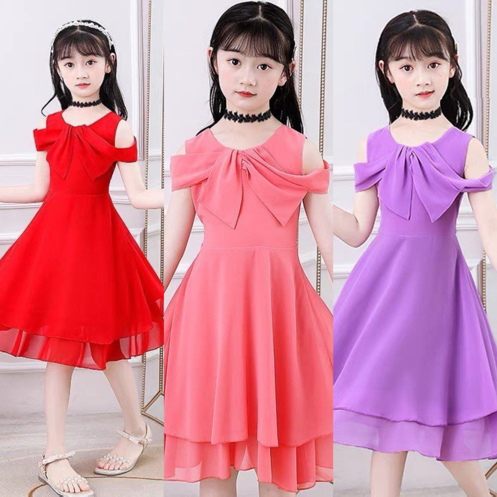 Váy LỤA CÔNG siêu xinh cho bé gái từ 10kg - 25kg