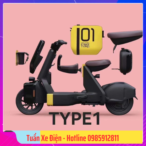 Xe điện QJ TYPE1 Mẫu mới nhất 2023 - ĐẸP - HIỆN ĐẠI - CÁ TÍNH