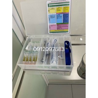 Hộp đựng thuốc cấp cứu chống sốc phản vệ - hộp đựng chưa có thuốc