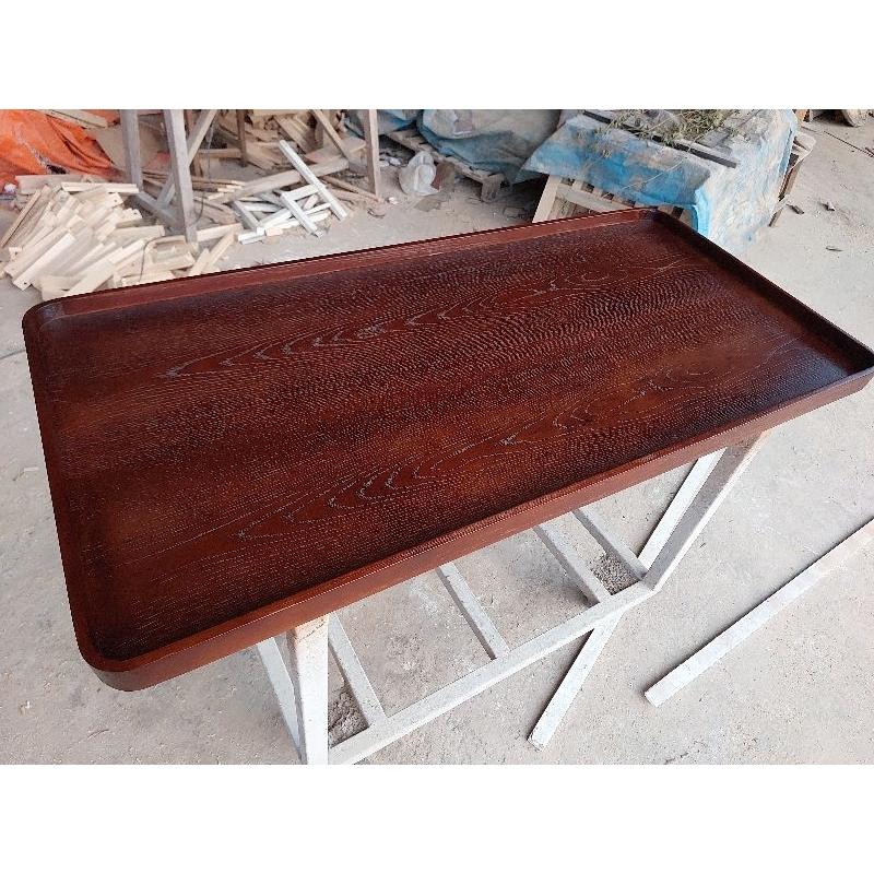 Mặt Bàn gỗ chân sắt 132cmx63cmx75cm