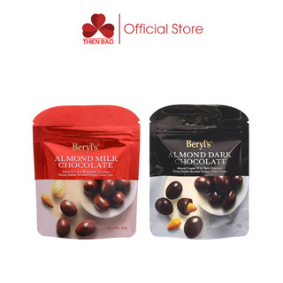Socola Beryl's Chocolate Almond Milk/Dark gói 45g
