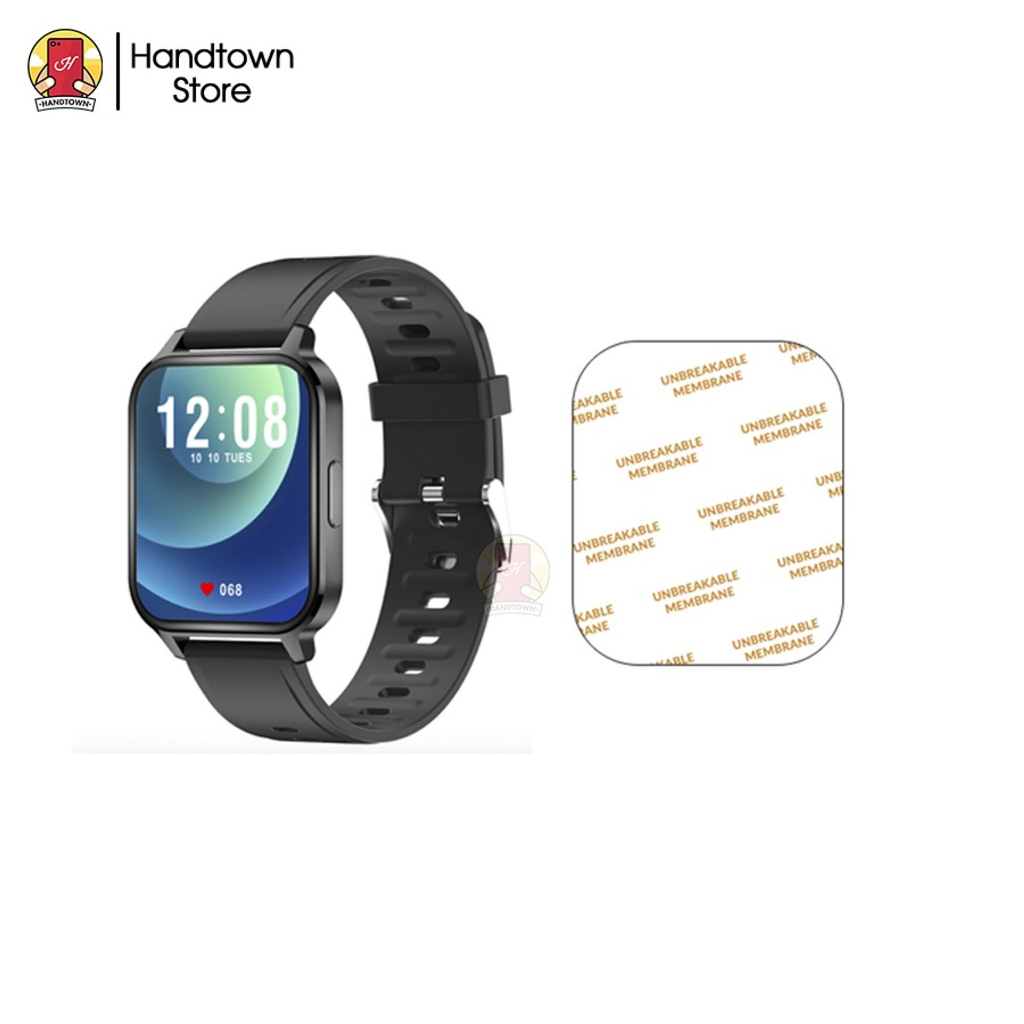 Combo 2 Miếng dán Đồng Hồ Thông Minh Domi Q18 2022 Cường Lực Dẻo 4 lớp Handtown