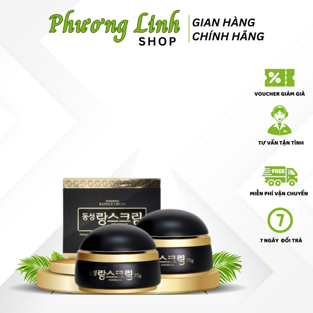 Bộ Serum Kem Nám Tàn Nhang Dongsung Hàn Quốc Mẫu Mới, Làm Trắng Da Mờ Nám Và Tàn Nhang Cực Kỳ Hiệu QuẩC