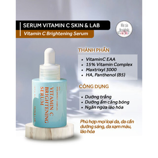 Serum vitaminc dưỡng sáng da skin&lab vitamin c brightening serum