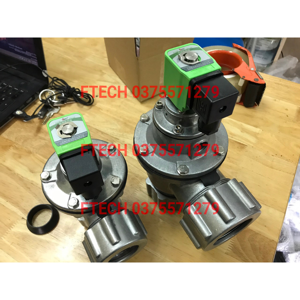 Van DMF-ZM-25 Zắc co Ren lắp nhanh ống 34 điện 220V và 24V cắm nhanh Van điện từ Van rũ bụi Van nổ Mua nhiều giảm giá