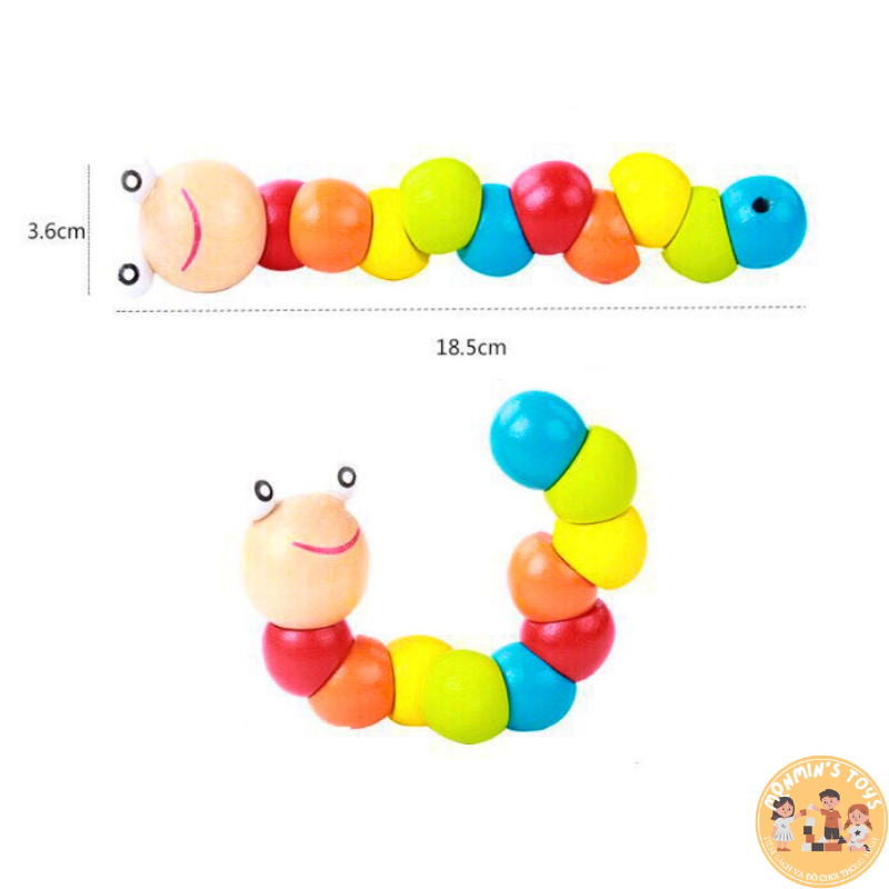 Combo 6 món đồ chơi gỗ thông minh cho bé, đồ chơi giáo dục sớm Montessori