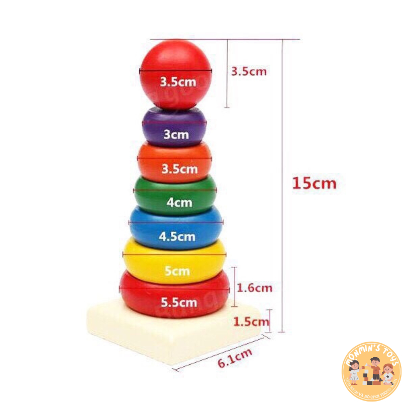 Combo 6 món đồ chơi gỗ thông minh cho bé, đồ chơi giáo dục sớm Montessori