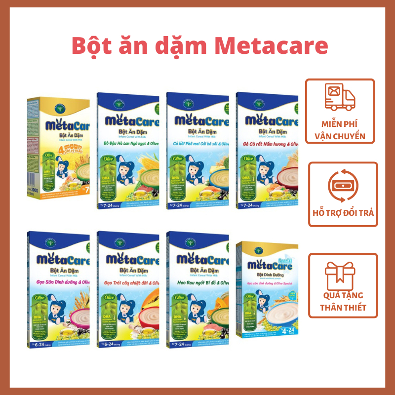 Bột ăn dặm Metacare