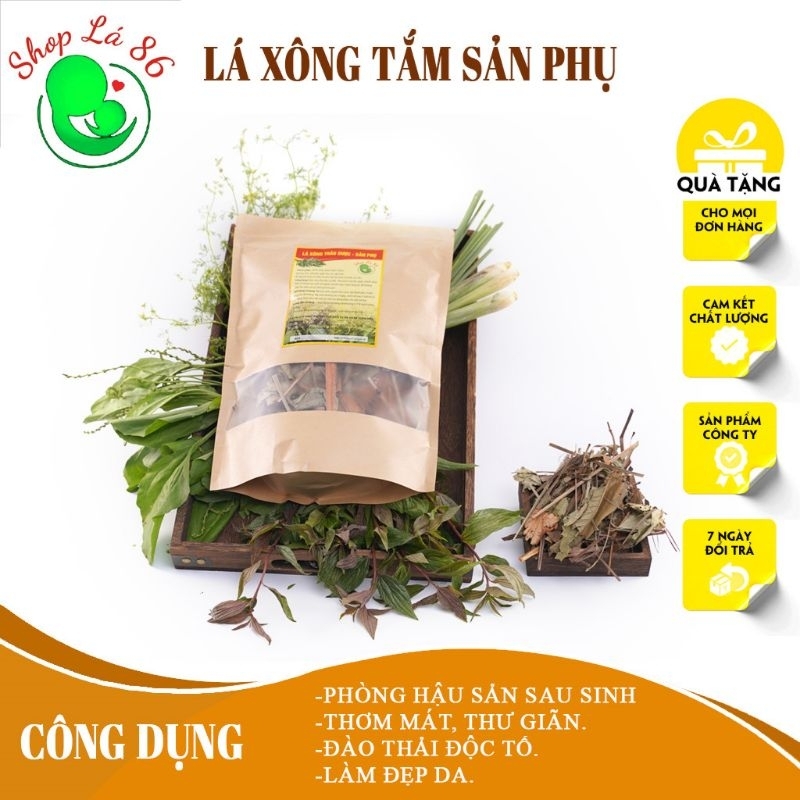 Lá Xông Tắm Phòng Ngừa Hậu Sản Sau Sinh