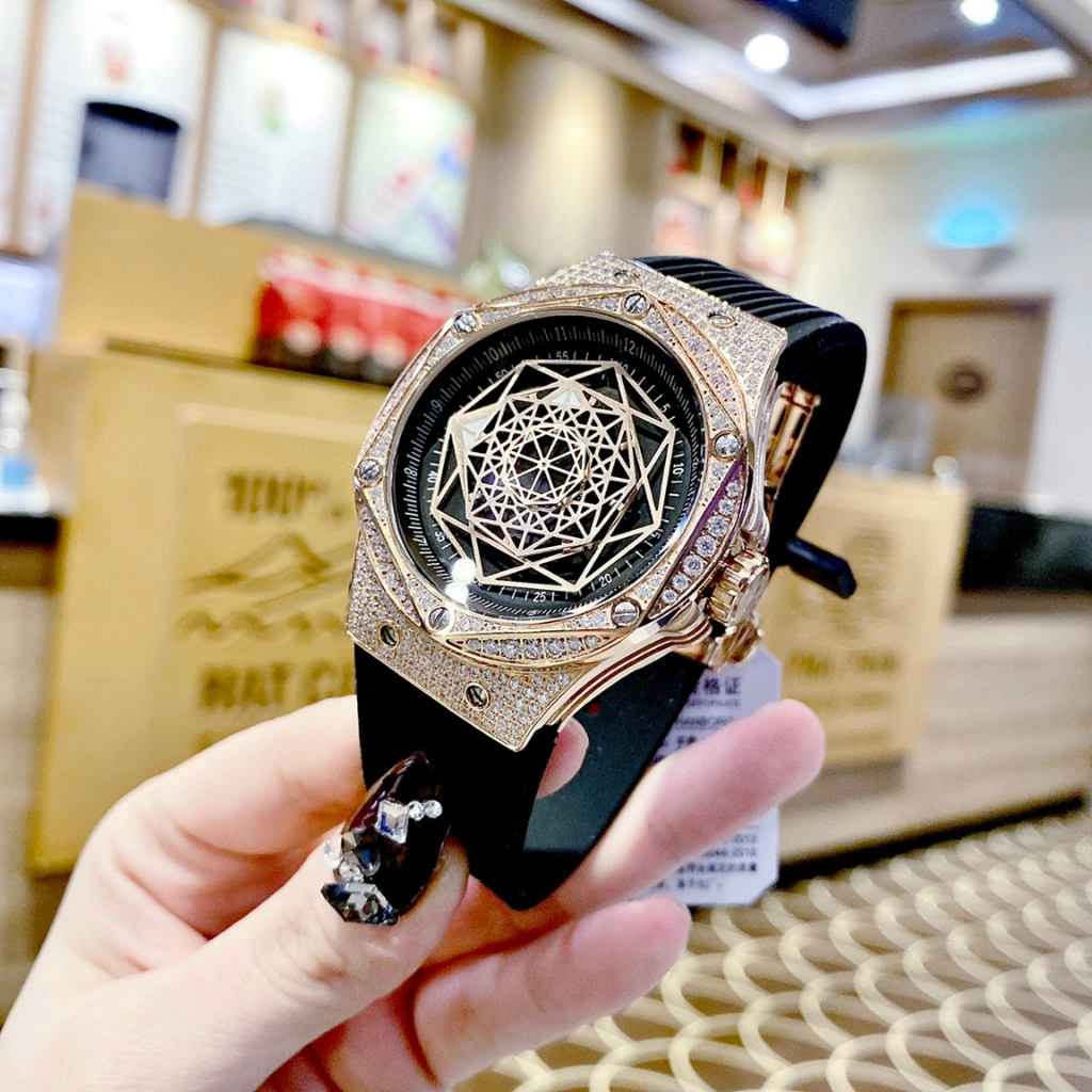 Đồng Hồ Cặp Đôi Chính Hãng Hanboro,Size: 36-42mm,Nam Máy Cơ,Nữ Pin,Cực Kỳ Sang Trọng Và Độc Đáo