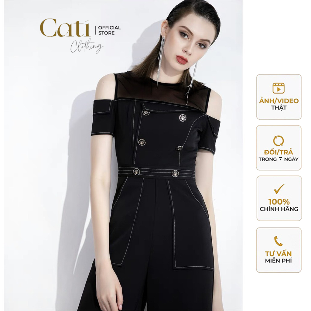 Mẫu jumpsuit độc đẹp, cá tính, sành điệu đẹp mê! Chất vải mát, mịn, rủ k nhăn nhàu