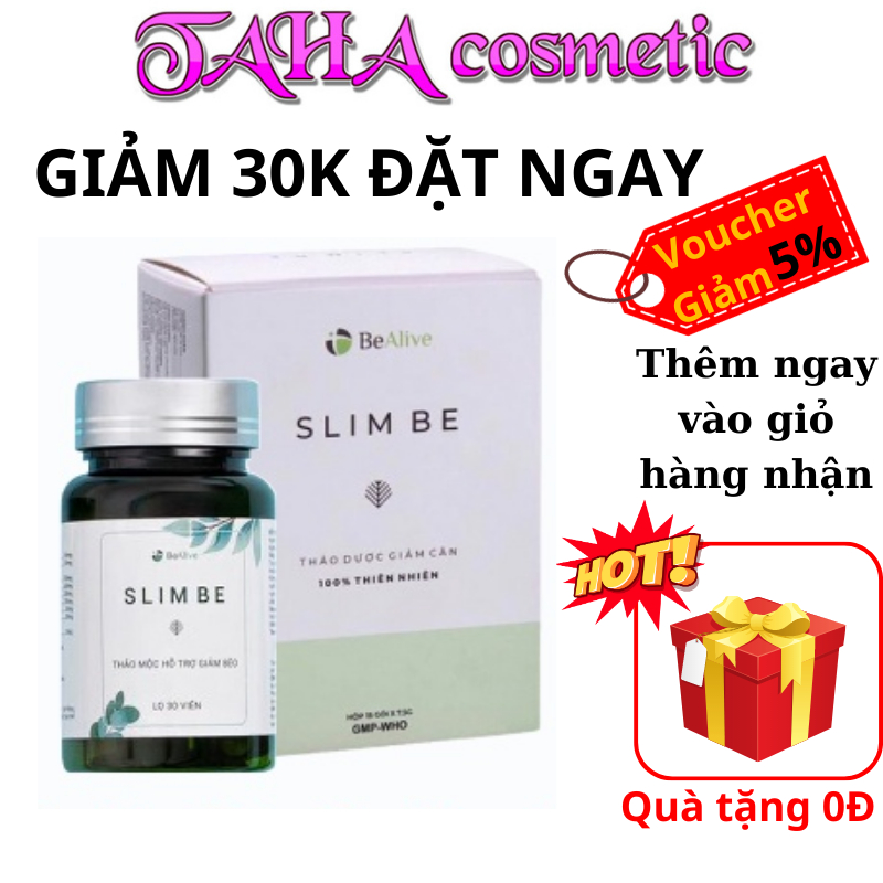 Giảm Cân SLIM BE của BEALIVE Chính Hãng MERRY STORE SLimBe Giúp Giảm Cân An Toàn Giảm 2 đến 3 Kg Sau 15 Ngày