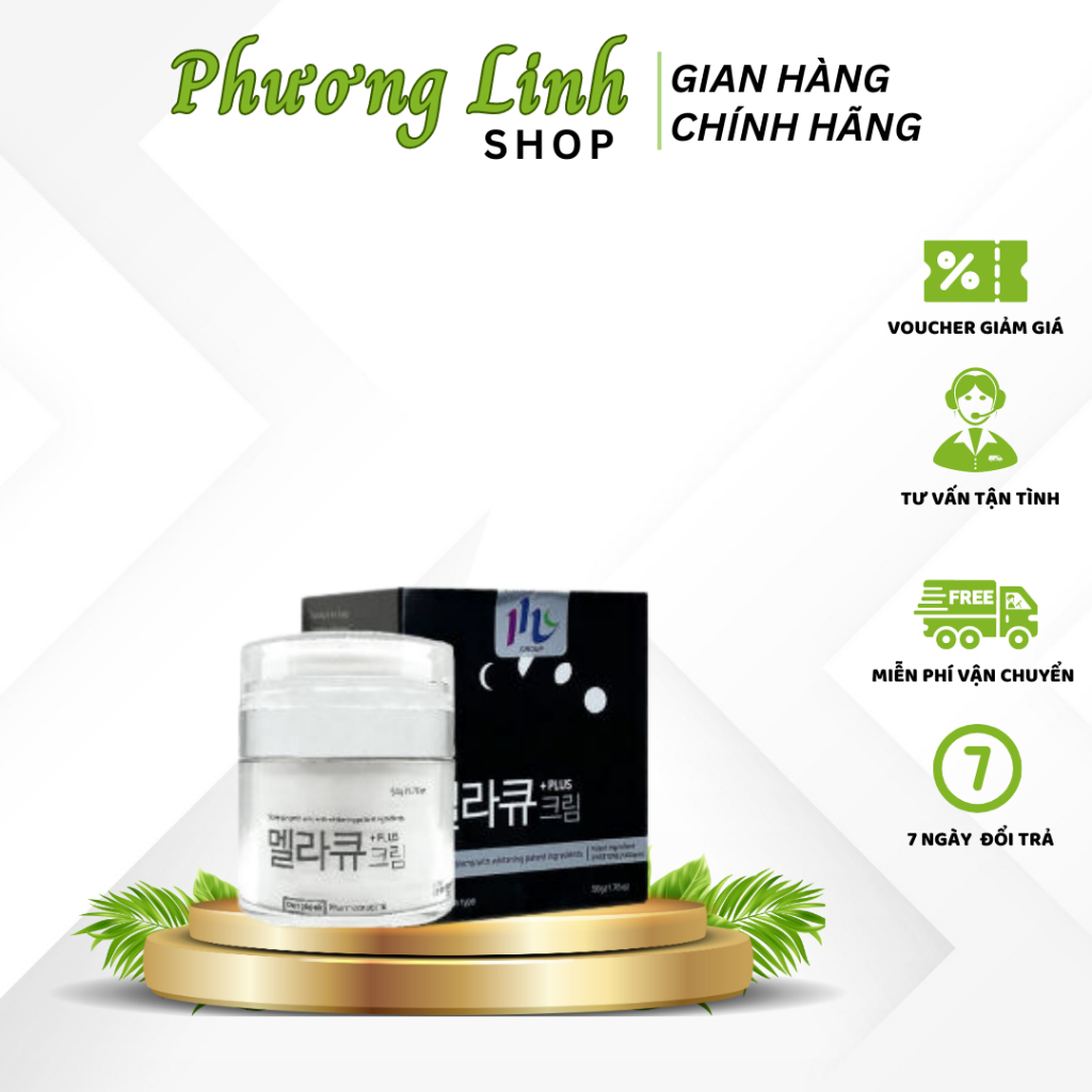 Kem Nám Dr.MH Mela M Cream Hàn Quốc Mẫu Mới, Giúp Ngăn Ngừa Nám Tàn Nhang, Dưỡng Trắng Da Và Chống Lão Hóa - 50ml