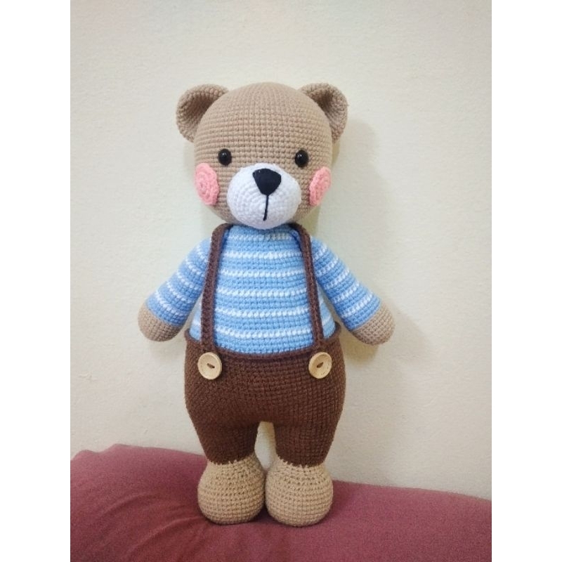 Gấu bông Handmade quà tặng - cao 40-45cm