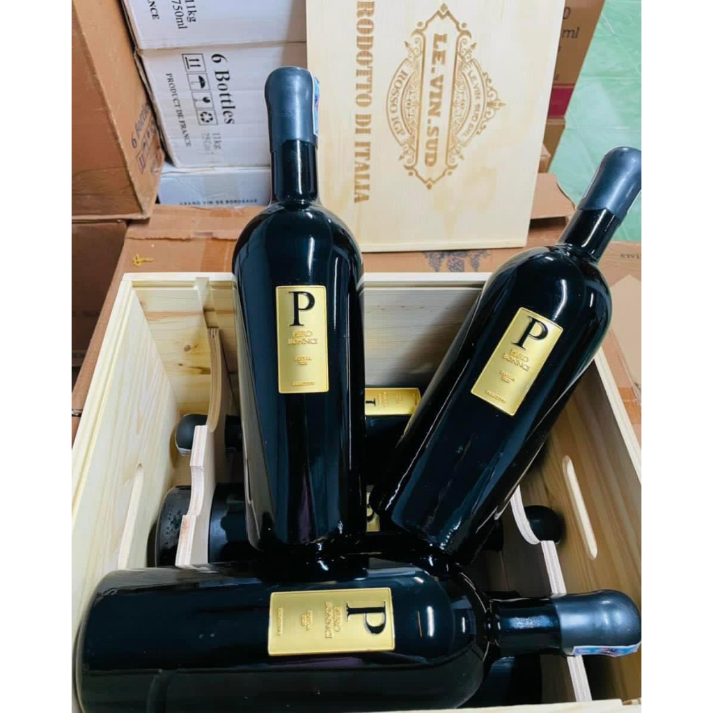 Rượu vang Ý PIERO BONNCI 17% PRIMITIVO