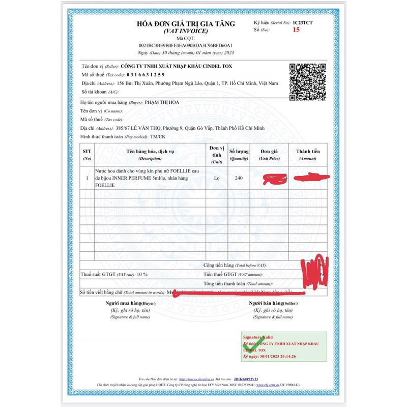 Nước Hoa Vùng Kín Foellie Eau De Innerb Perfume