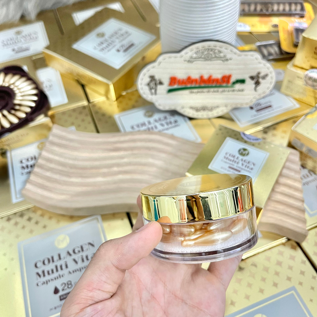 Viên Collagen Tươi JM Multi Vita Capsule Ampoule Hàn Quốc Dưỡng Da, Chống Lão Hóa