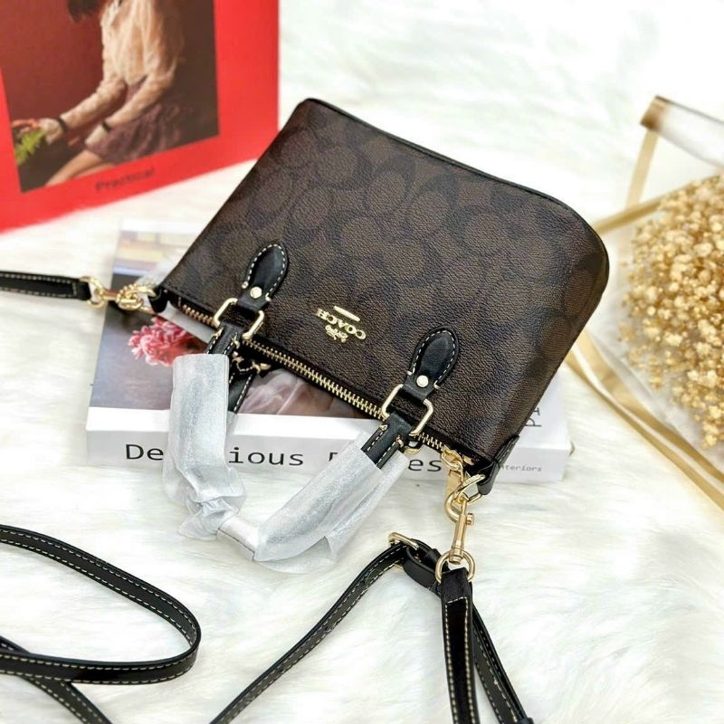 Túi C0ach Mini Gallery Crossbody✨Size mini siêu cưng