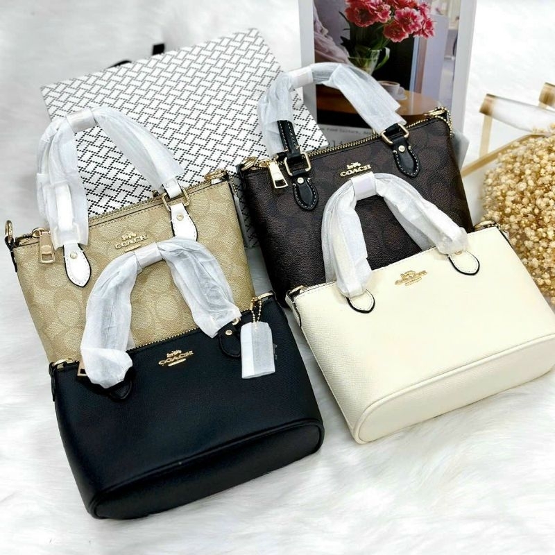 Túi C0ach Mini Gallery Crossbody✨Size mini siêu cưng