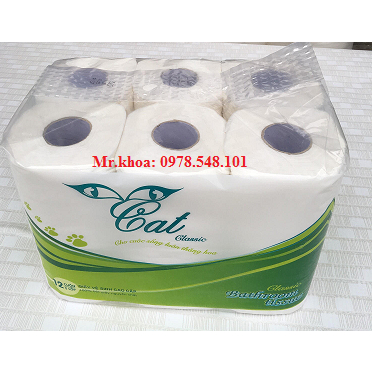 GIẤY VỆ SINH CAT CLASSIC 12 CUỘN HÀNG CHÍNH HÃNG