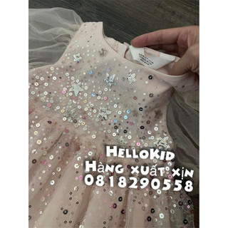 Váy sequin lấp lánh bé gái