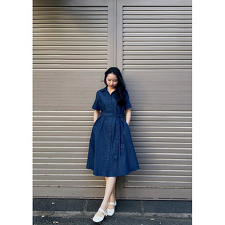 Đầm Denim Shirt
