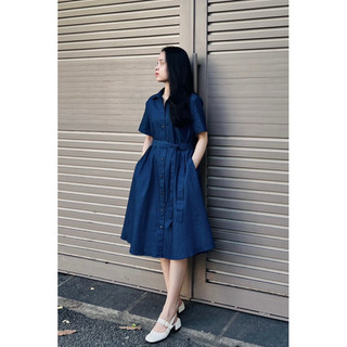 Đầm Denim Shirt