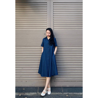 Đầm Denim Shirt