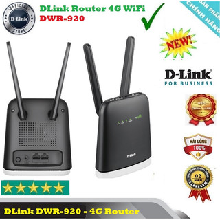 Bộ phát sóng wifi 4g router dlink dwr-920