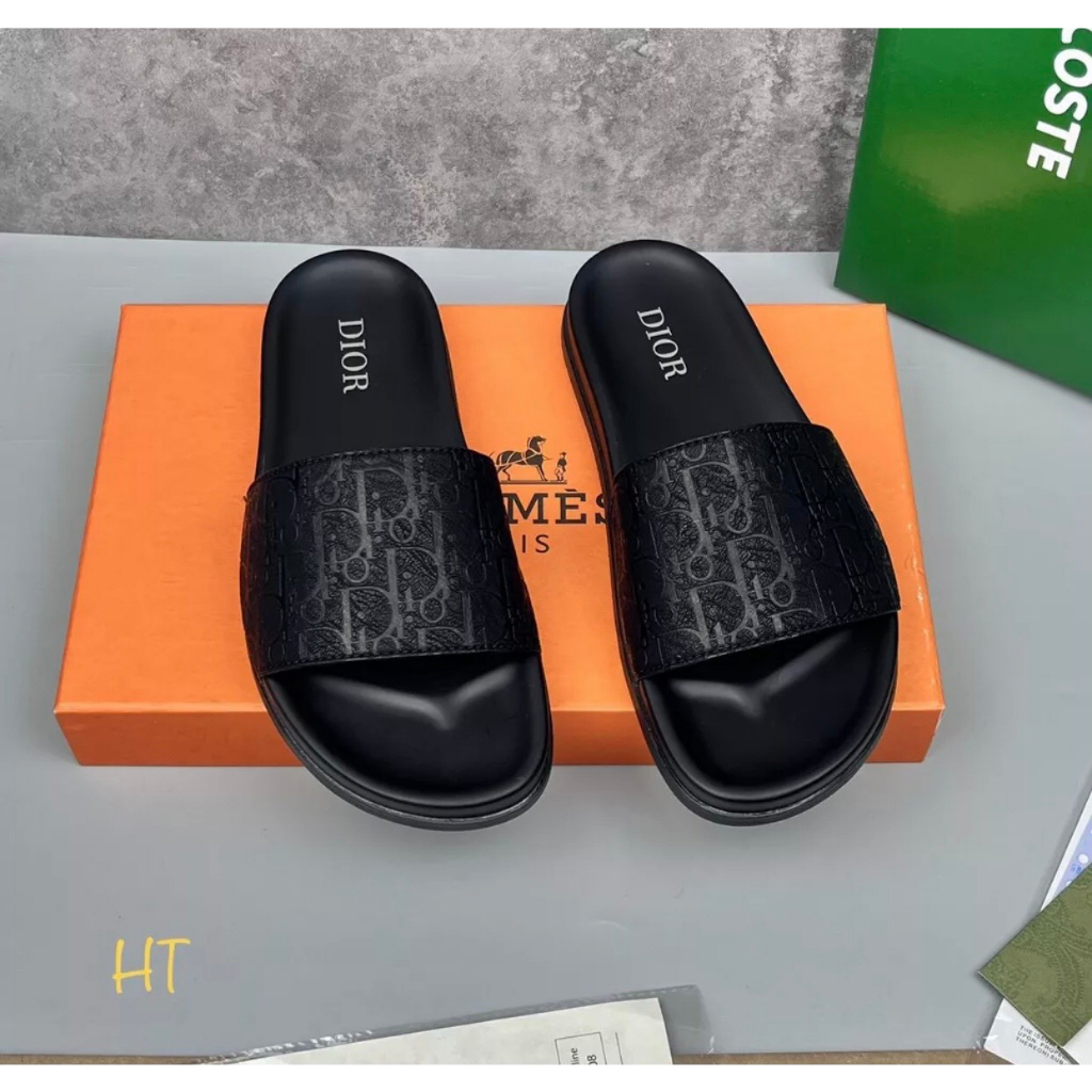 Dép quai ngang DI.OR dành cho nam hot nhất hè 2023 full bil vs box!