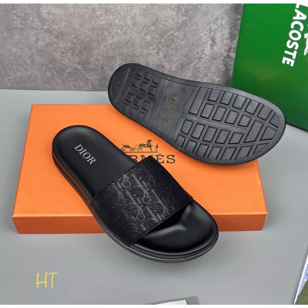 Dép quai ngang DI.OR dành cho nam hot nhất hè 2023 full bil vs box!