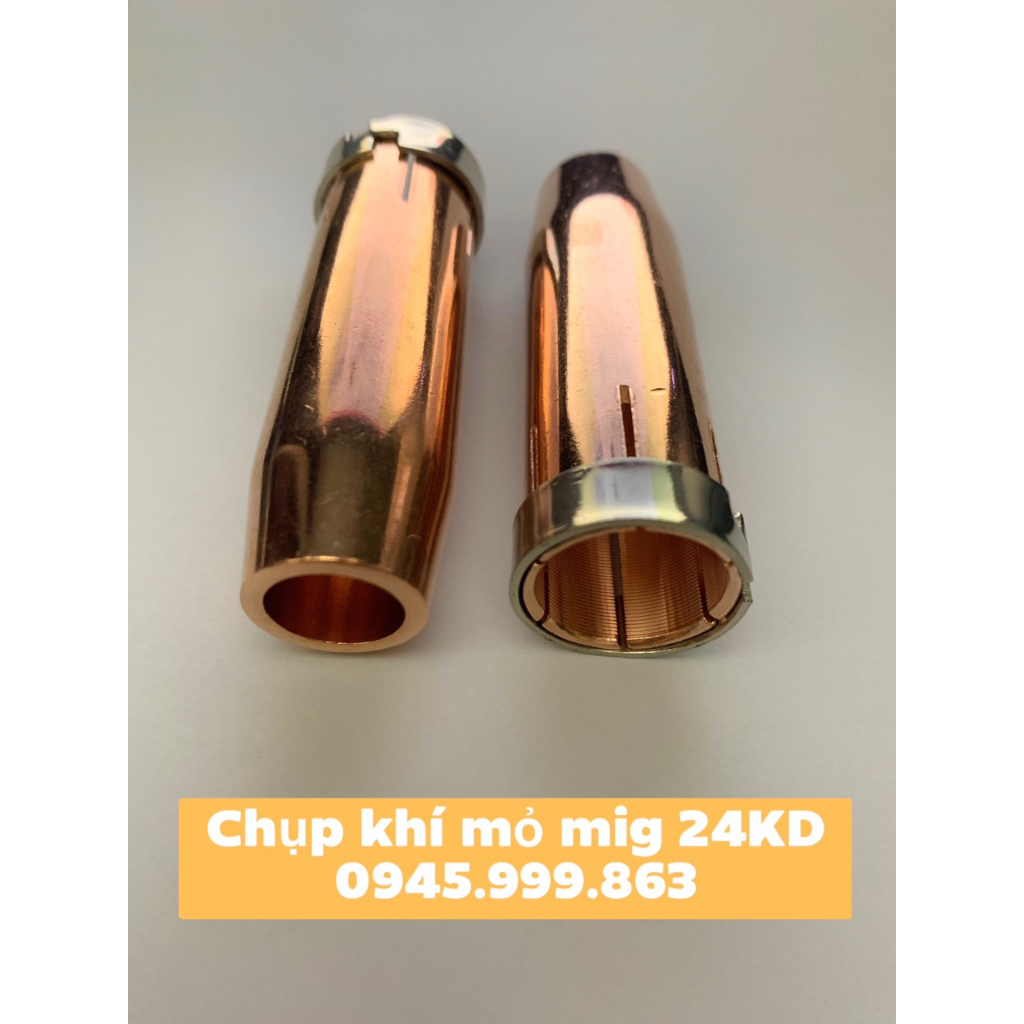1 Chiếc Chụp Khí Cho Mỏ Hàn Mig 24KD Đồng Đỏ - Dày