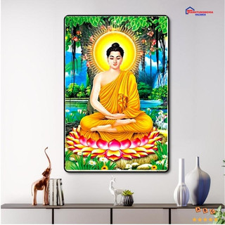 Tranh đính đá phật thích ca mâu ni LV047