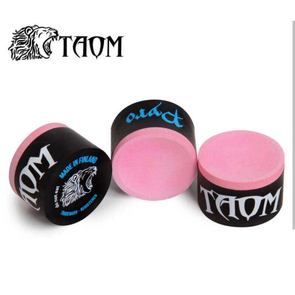 Viên Lơ Bida TAOM Pyro Hồng - Lơ bôi đầu tẩy - Taom - Ta om - Lơ Billiard - Lơ Bida