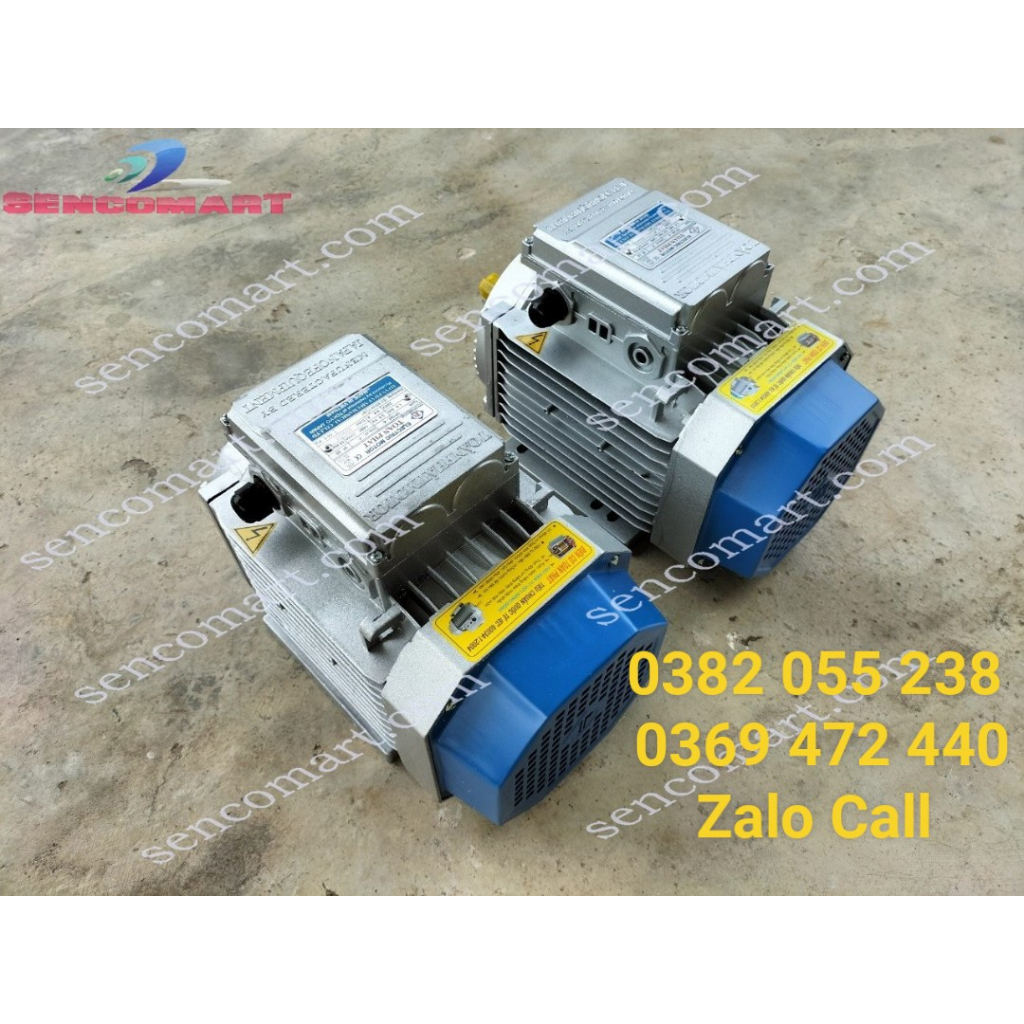 XẢ KHO motor động cơ điện 1 pha 1,5kw vòng tua 1400v/p, lõi đồng 100%