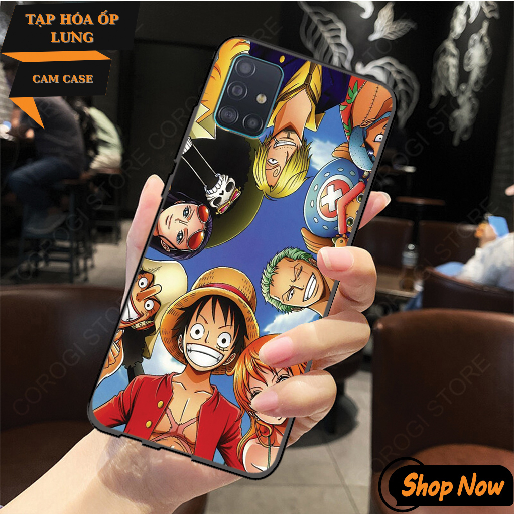 Ốp Samsung A51 / A71 in hình nhân vật ONE PIECE chất liệu TPU siêu bền đa dạng mẫu mã