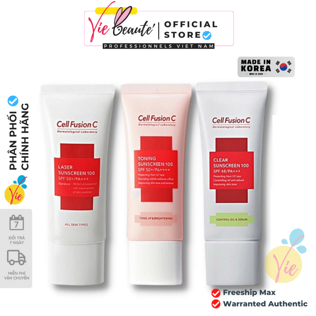 Kem chống nắng Cell Fusion C Sunscreen 100 SPF 50+/PA+++