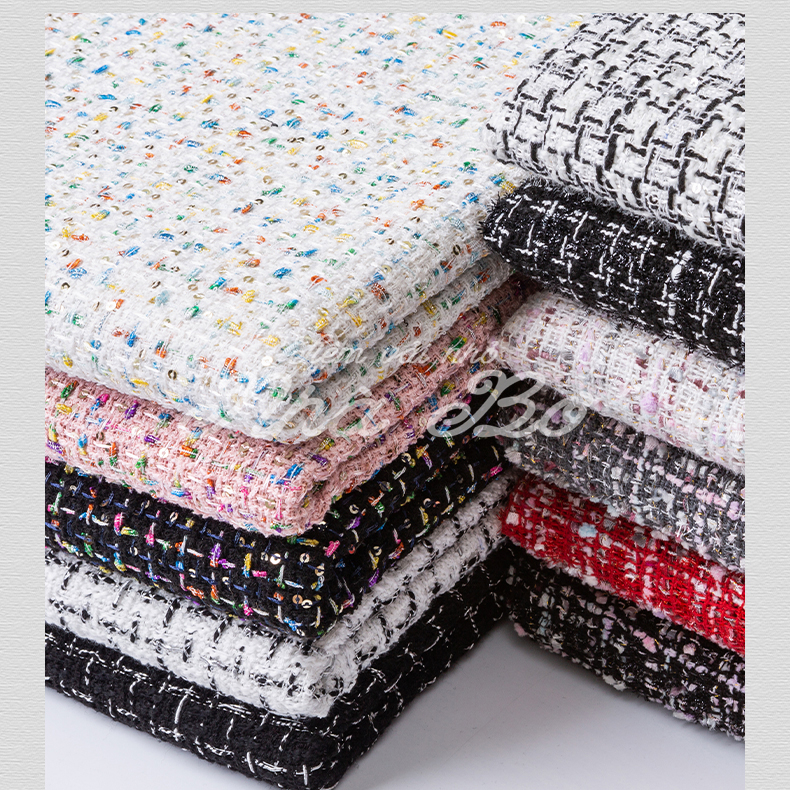 Mảnh Vải Dạ Tweed Kẻ Vải Dạ Làm Đồ Thủ Công DIY