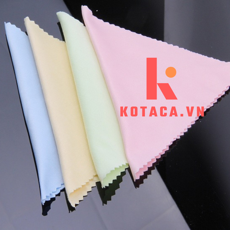 Khăn Lau Kính Lau Màn Hình Điện Thoại Mắt Kính Máy Quay Chụp Ảnh Thấm Hút Nước Kích Thước 14x17 cm