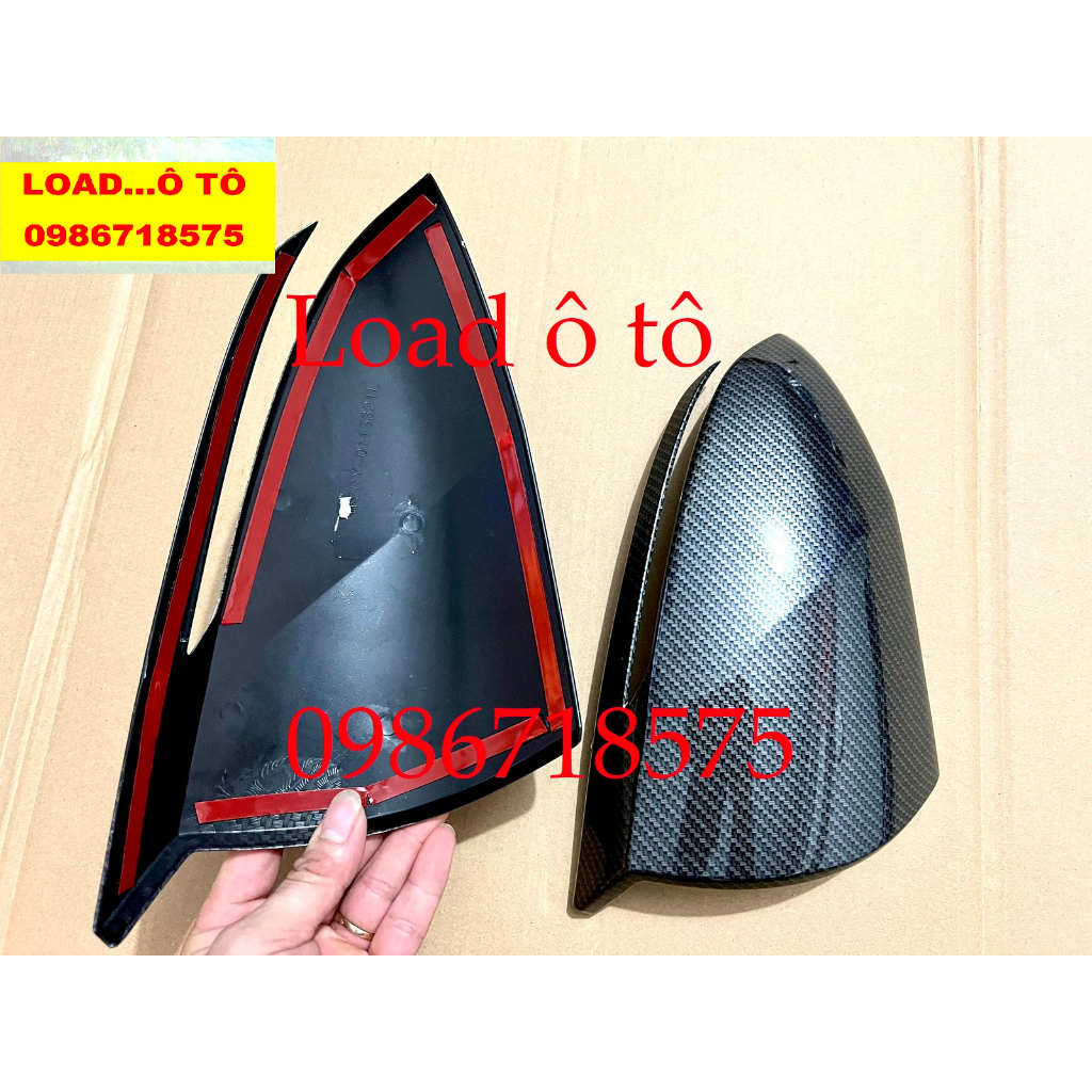 Ốp Gương Xe Huyndai Tucson 2022-23 Mẫu Vân Carbon Cao Cấp
