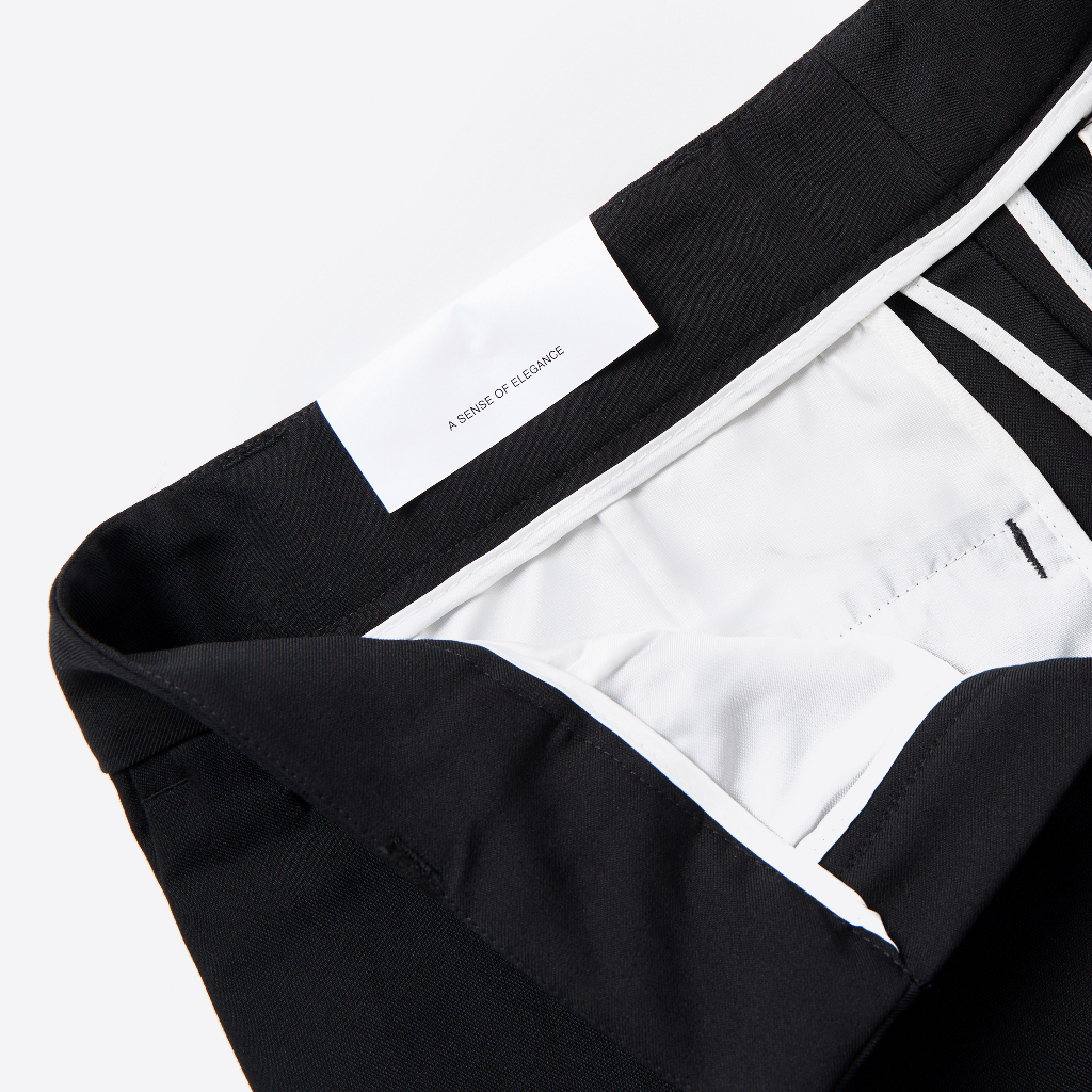 Quần Âu Nam Trơn ATINO Vải Polyester Co Giãn Pha Rayon Thông Thoáng Form Regular QA3.050