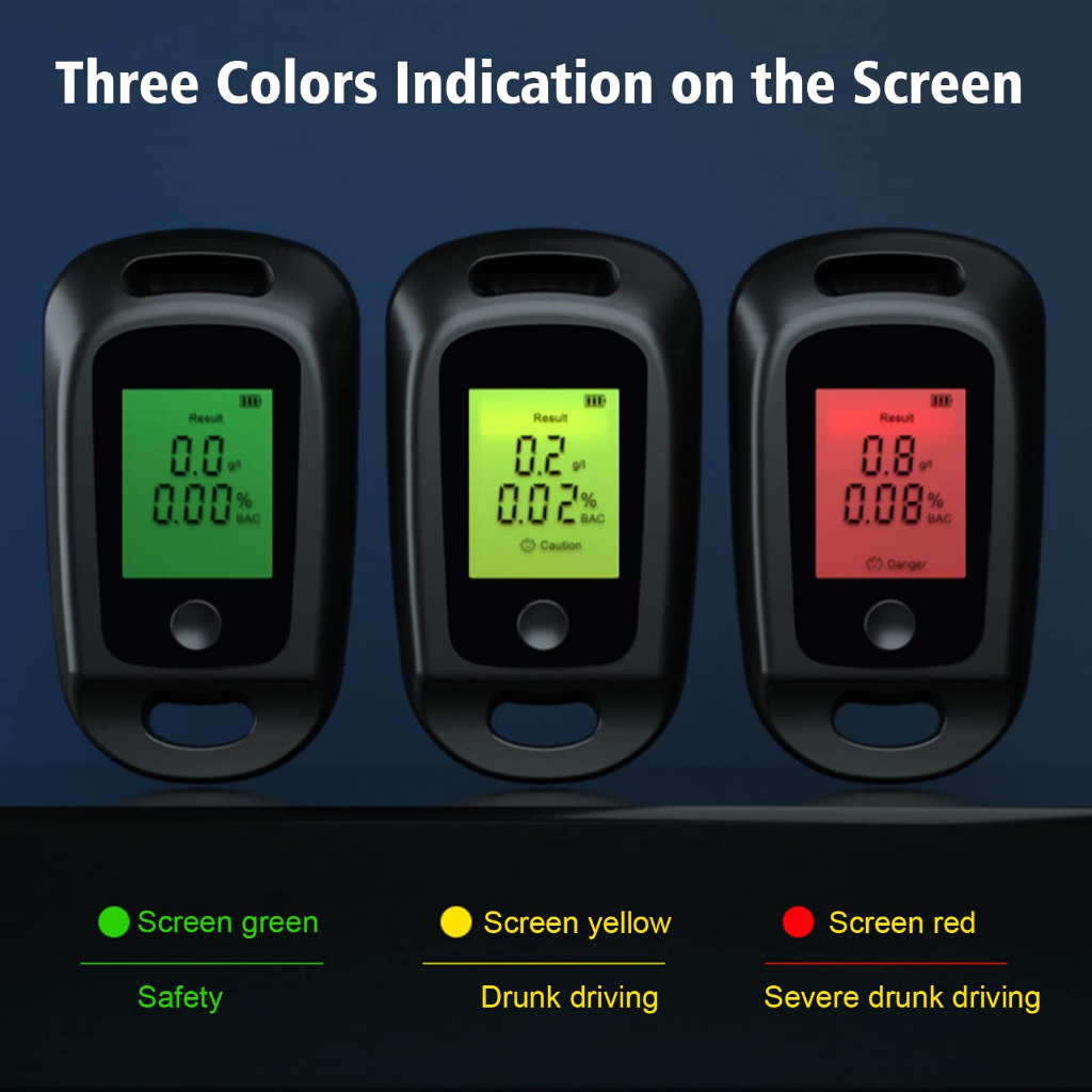 Máy đo nồng độ cồn mini cá nhân Alcoholímetro Pro cao cấp   ☘️ FREESHIP ☘️