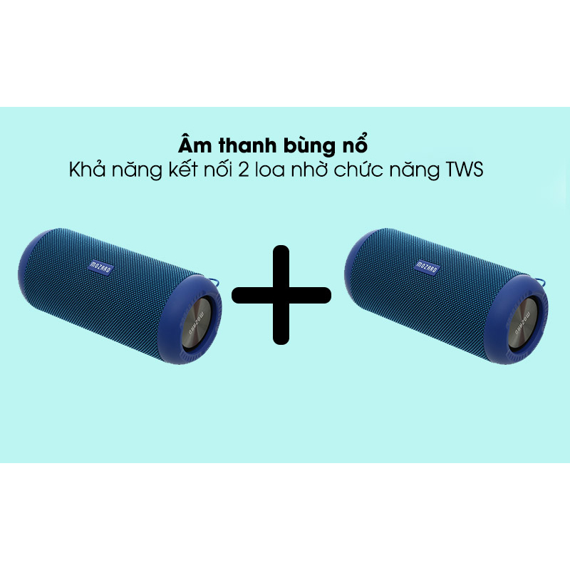 Loa Bluetooth Mozard E8 Xanh Navy