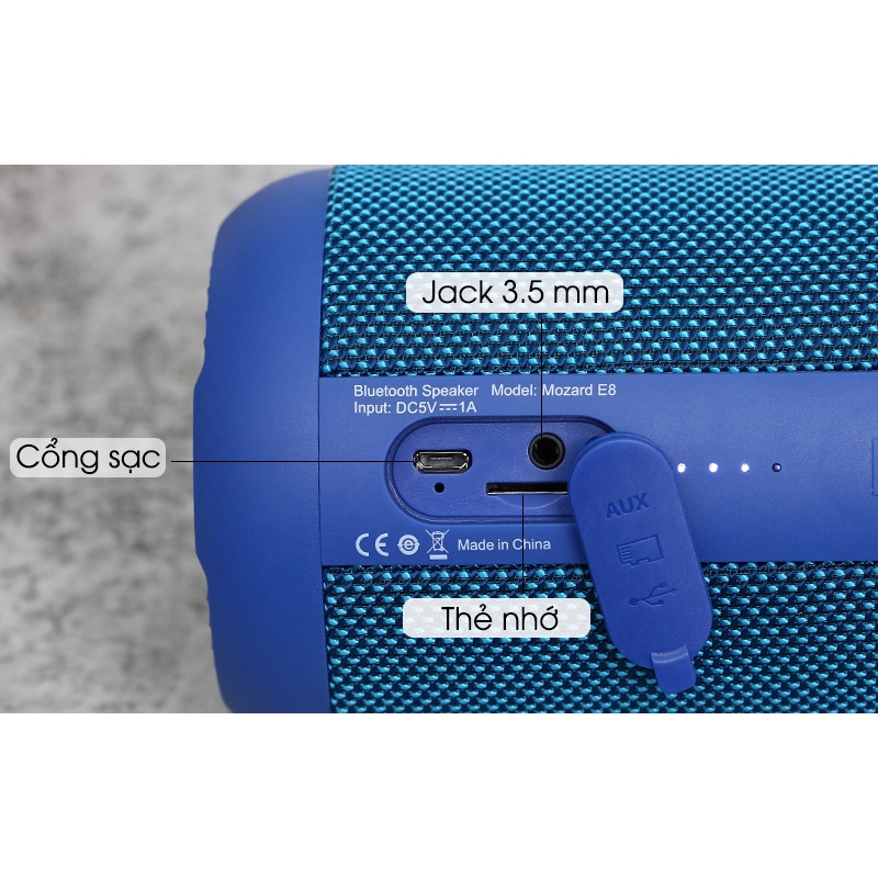 Loa Bluetooth Mozard E8 Xanh Navy