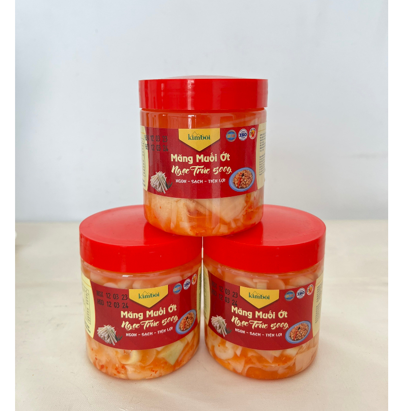 Măng Muối Ớt Ngọc Trúc Kim Bôi 500g